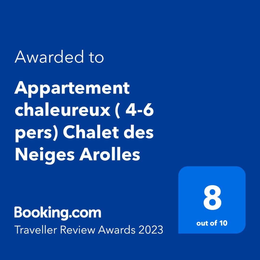 Appartement Chaleureux 4-6 Pers Chalet Chamois Appt H2 Les Arcs  Buitenkant foto